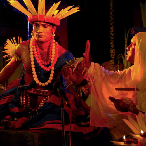 Karnabharam- theater or drama performance by lokadharmi