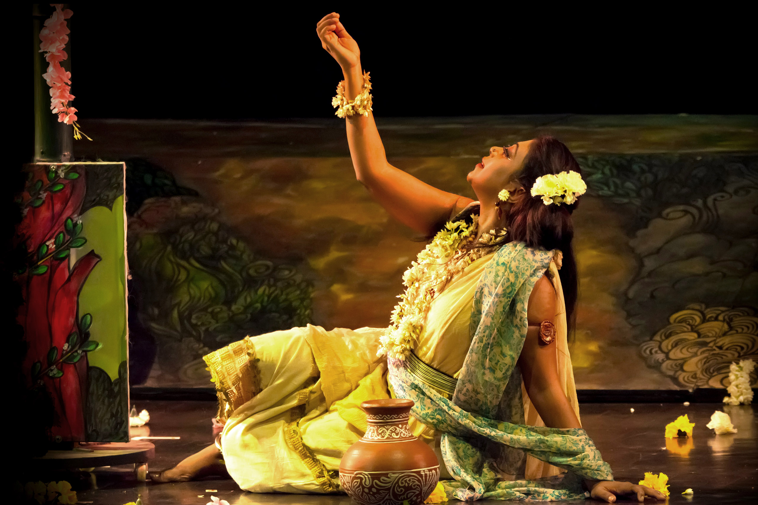 Shakuntalam oru Nayattu kadha based on kalidasas Sanskrit- theater or drama performance by lokadharmi